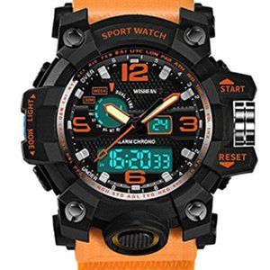 FLAPI Men’s Military Watch with Alarm